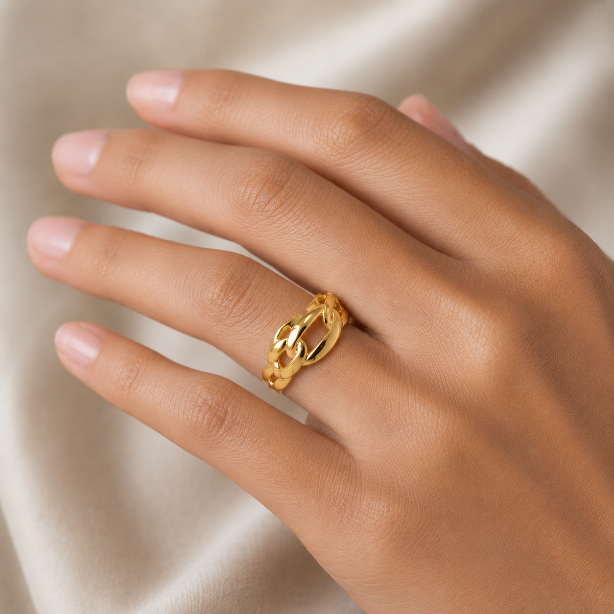 Chainy Finger Ring