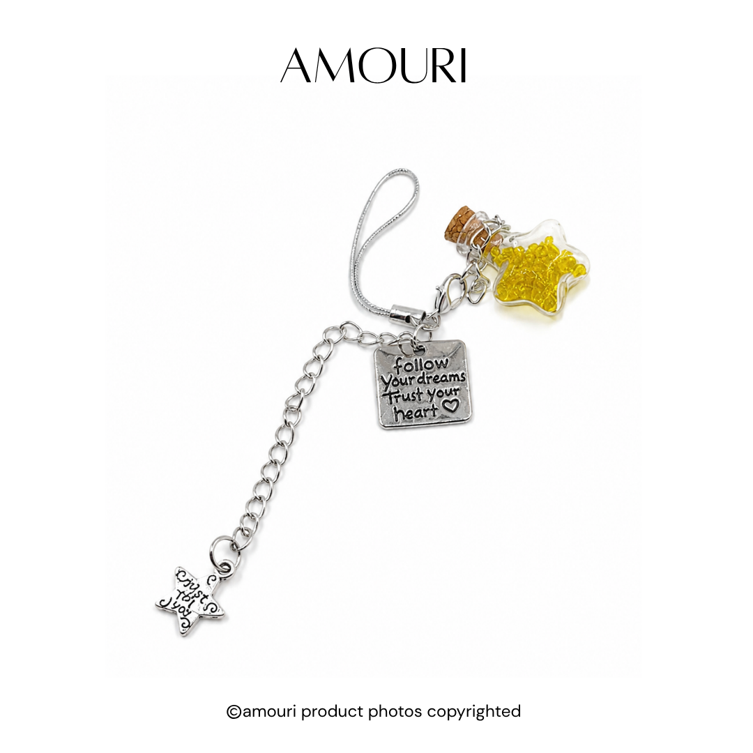 Yellow Jar Keychain