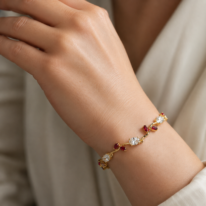 Tulip Flower Bracelet