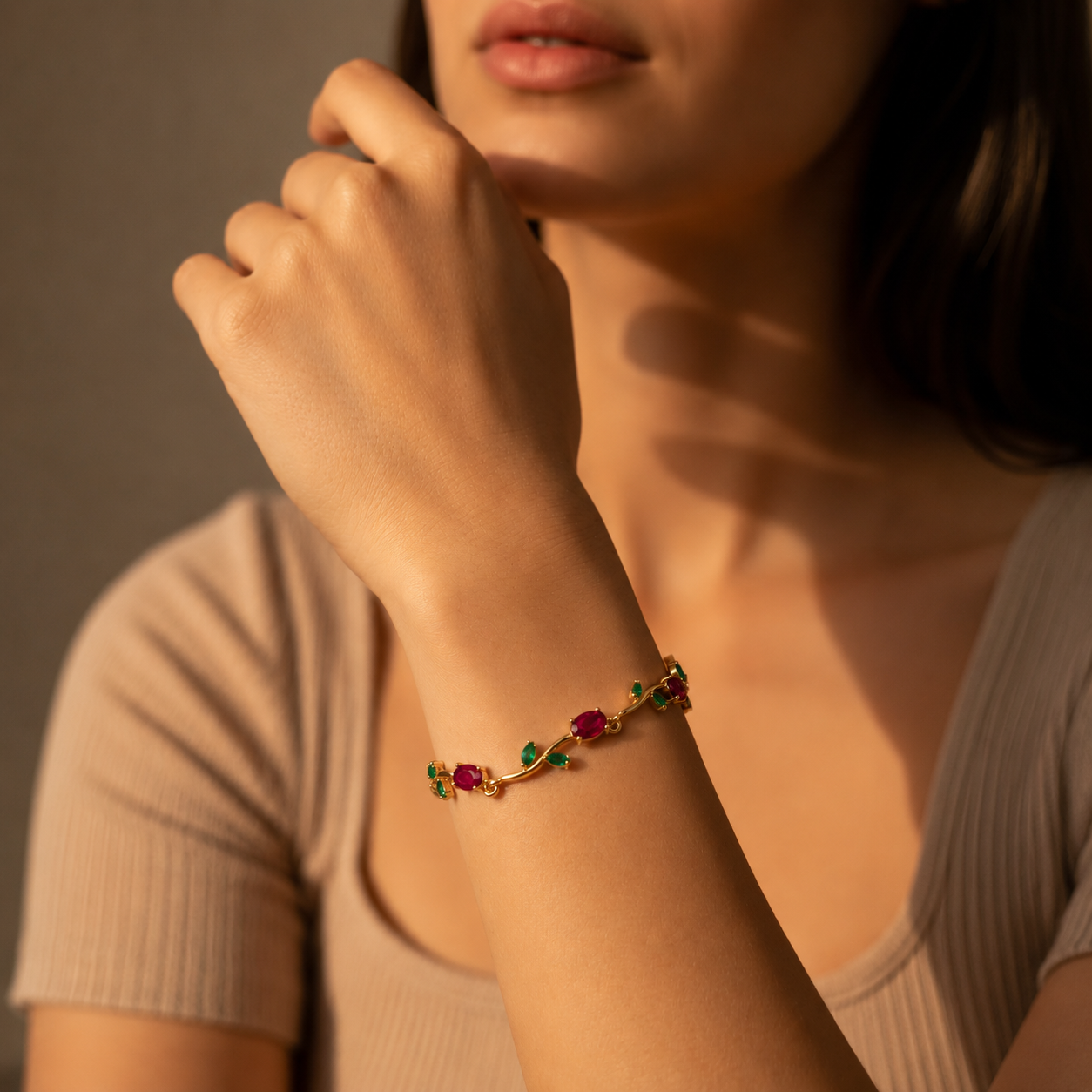 Tulip Flower Bracelet