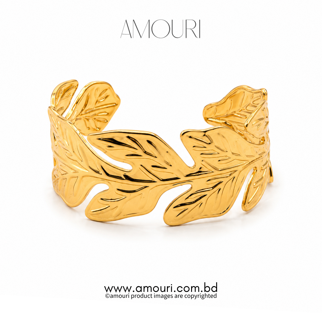 Leaf Cuff Bracelet