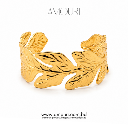 Leaf Cuff Bracelet