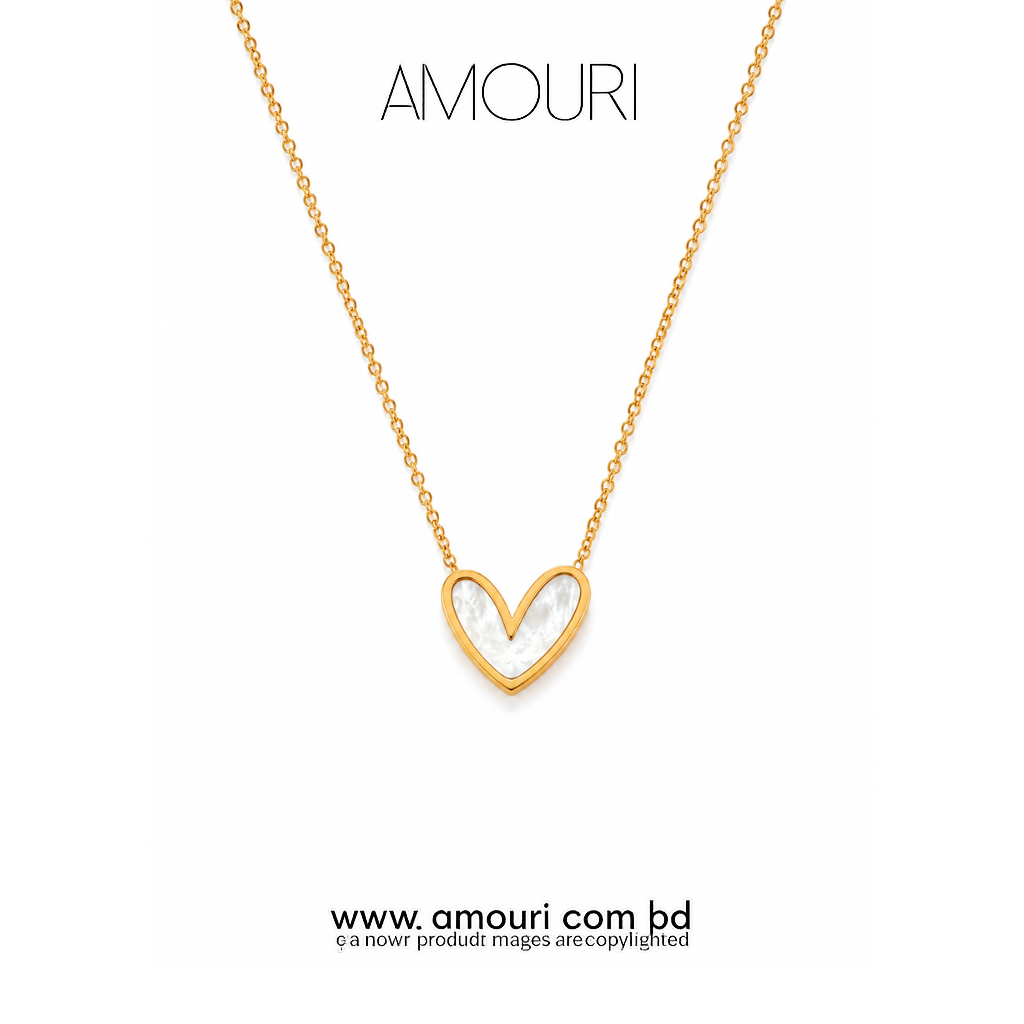 Love Cream Necklace