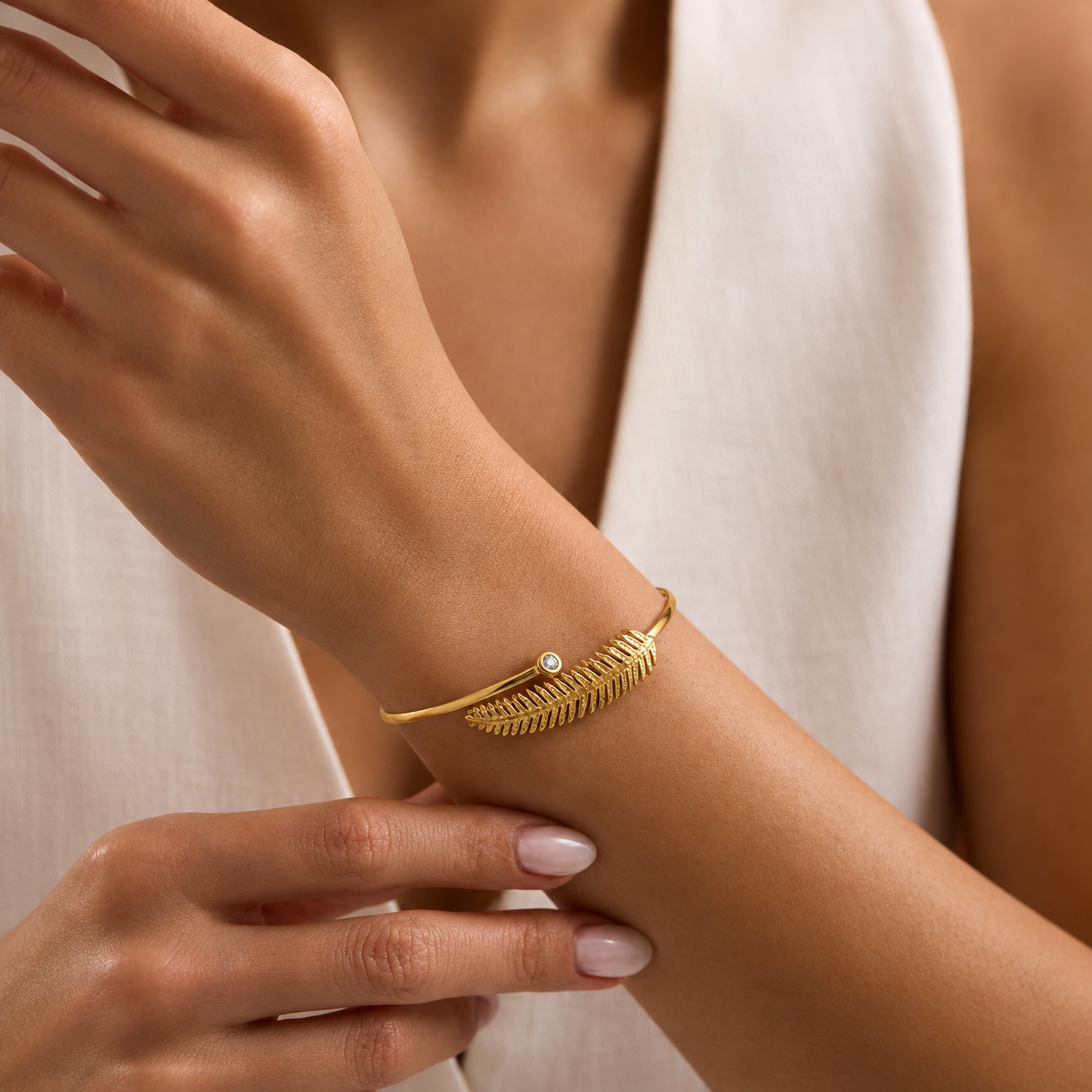 Leaf Bangle