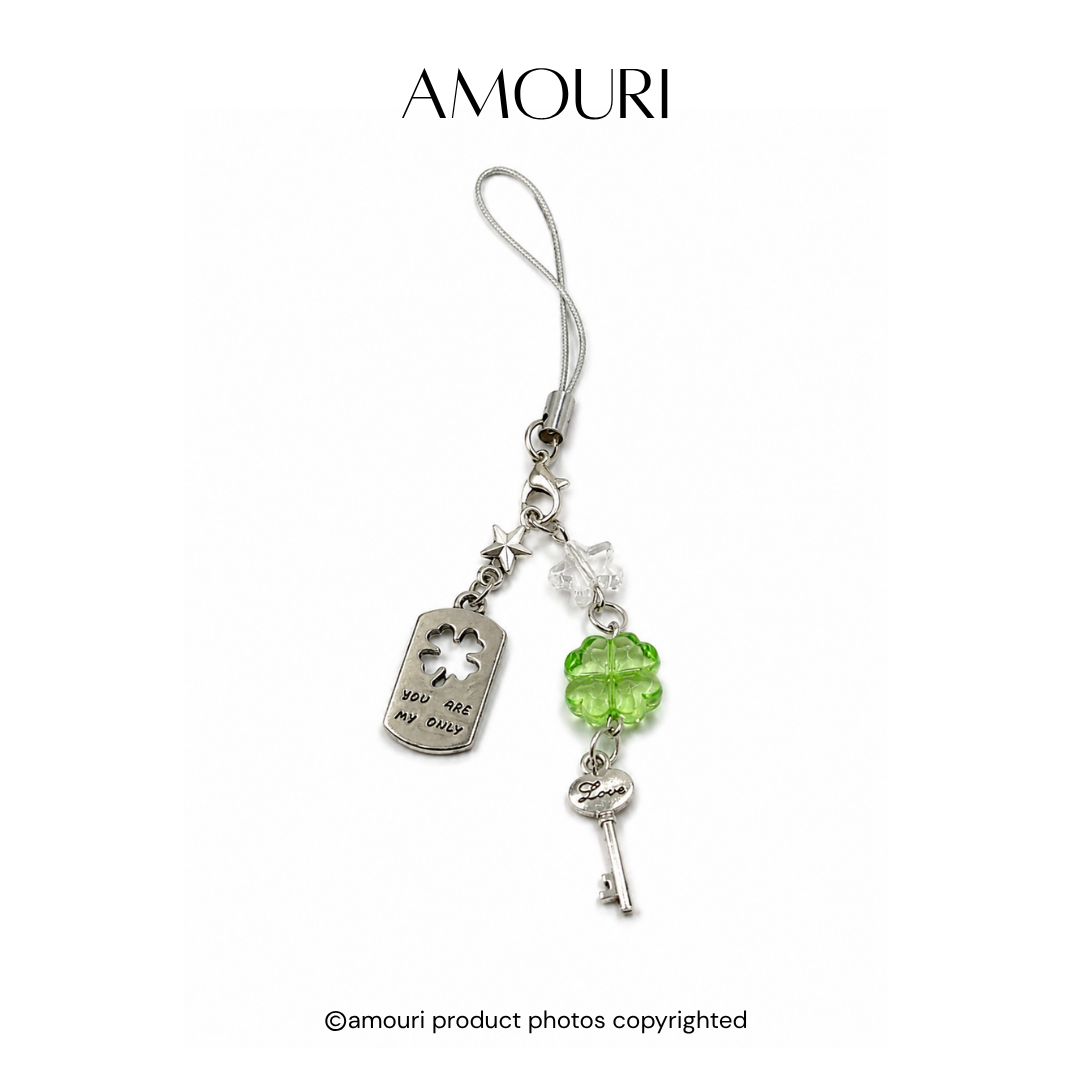 Green Leaf Keychain