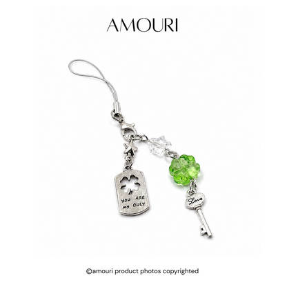 Green Leaf Keychain