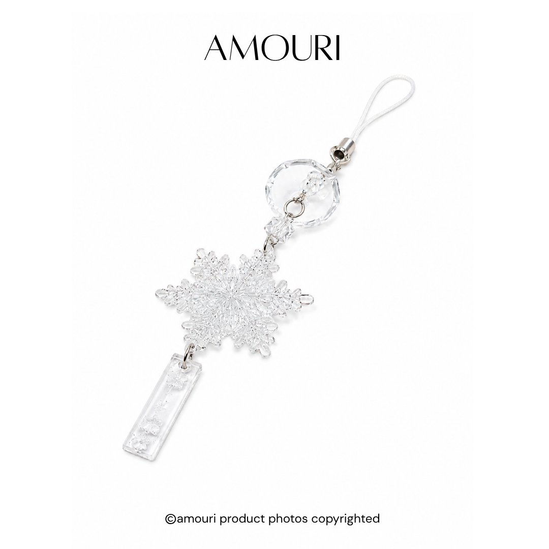 Snow Keychain