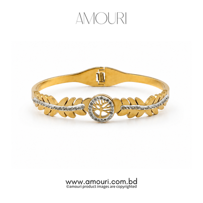 Tree Leaf Bangle