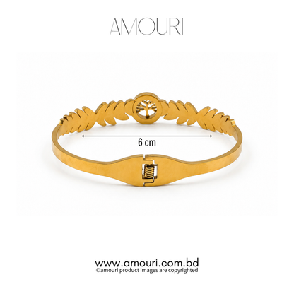 Tree Leaf Bangle