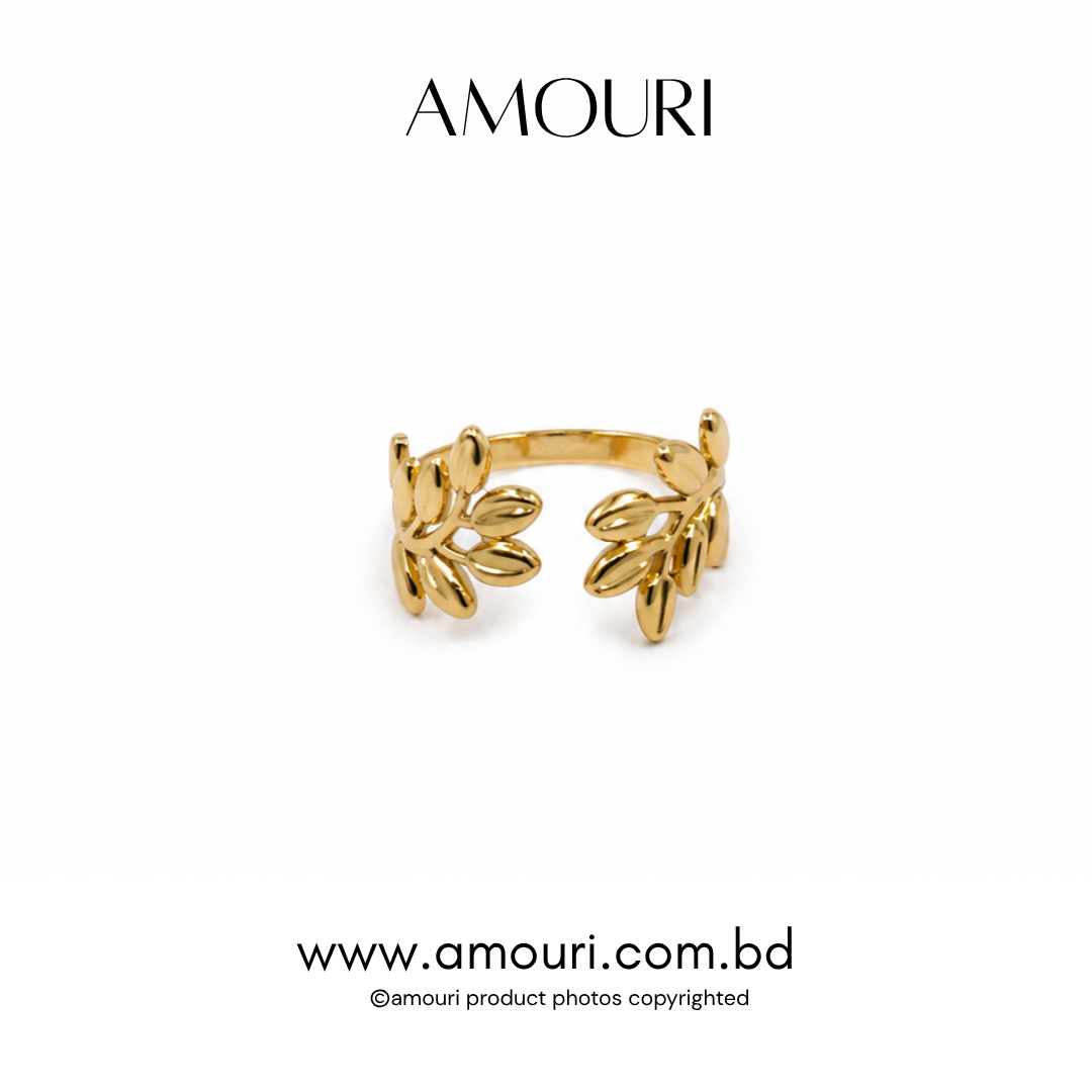 Multi Leaf Finger Ring