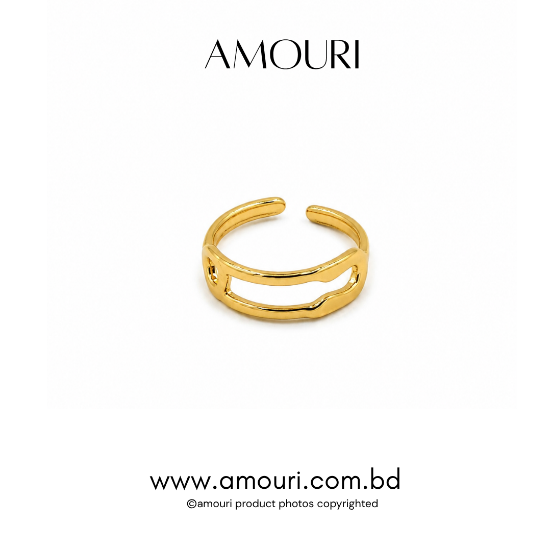 Key Line Finger Ring