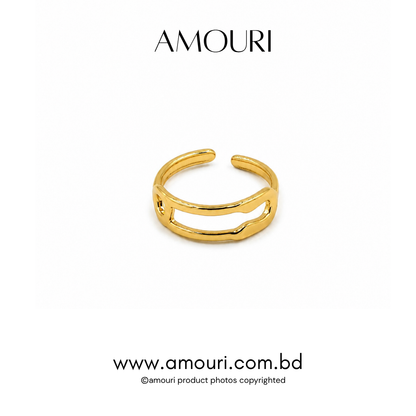 Key Line Finger Ring